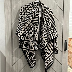 Aztec print sweater